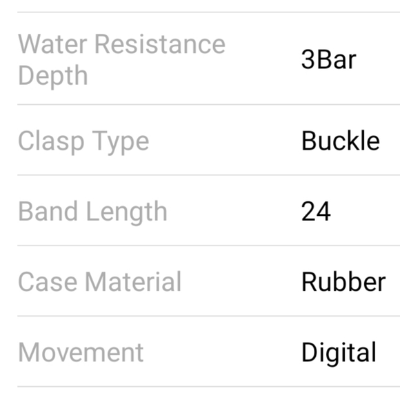 Black LED Digital Watch - Picture 12 of 12